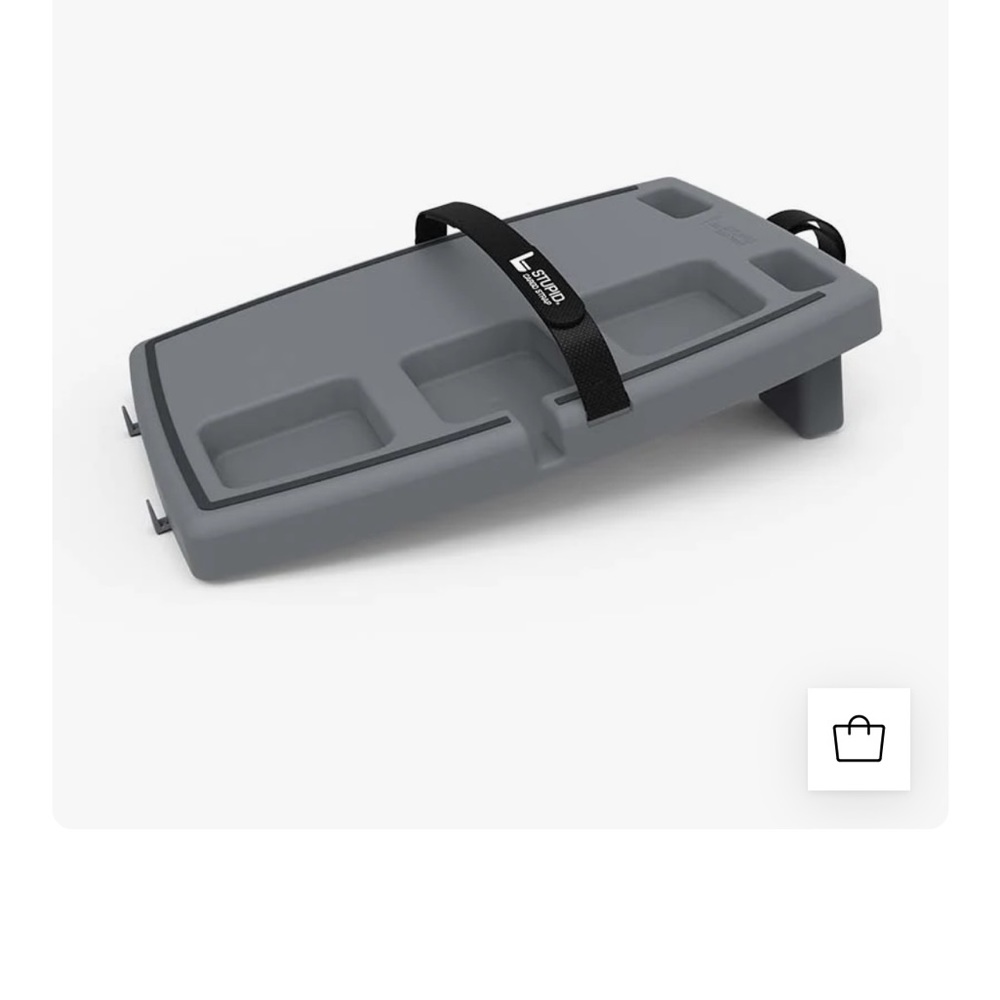 Car seat tray for level surface in passenger seat